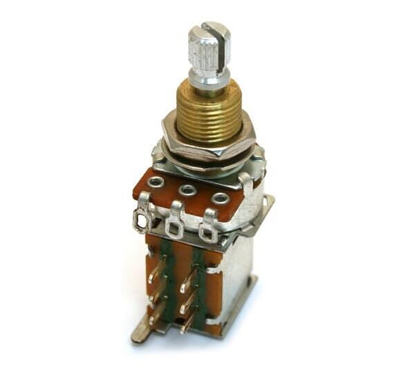 Alpha 250K Push-Push Potentiometer w/ Hardware