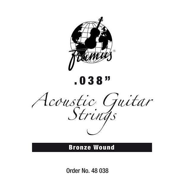Framus Bronze Single String, Wound, .038"