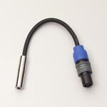 Rockcable Speaker Cable Adaptor, Speak-On 2 Pole to 1/4" Jack Socket, 0.2m