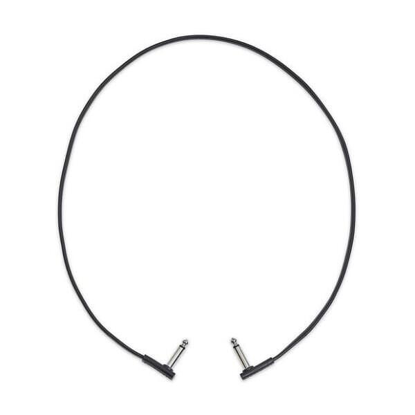 RockBoard Flat Patch Cable, Black, 80 cm