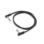RockBoard Flat Patch Cable, Black, 100 cm