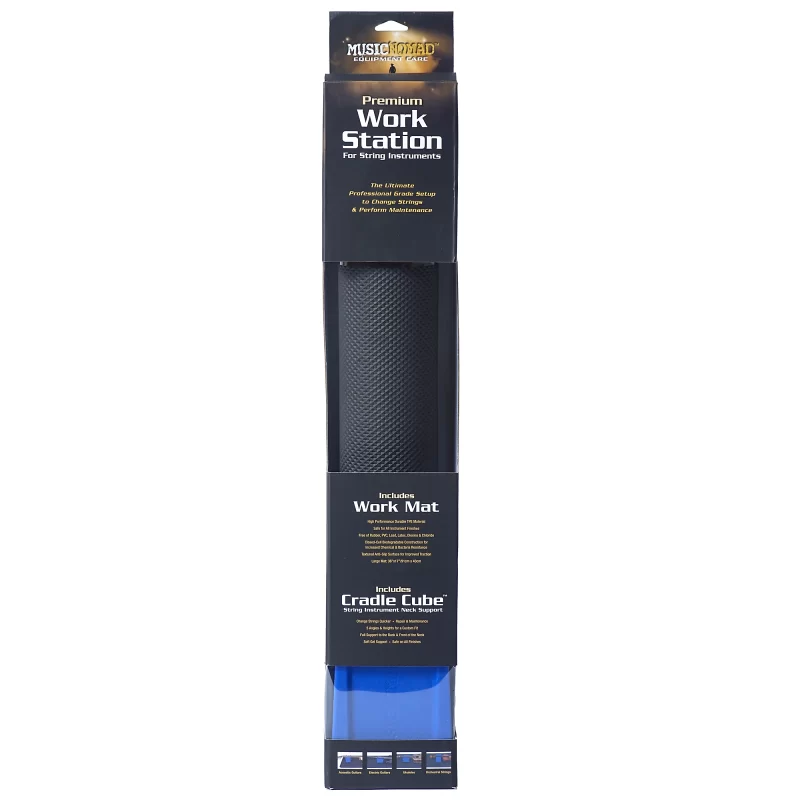 Music Nomad Premium Work Station - Cradle Cube & Mat