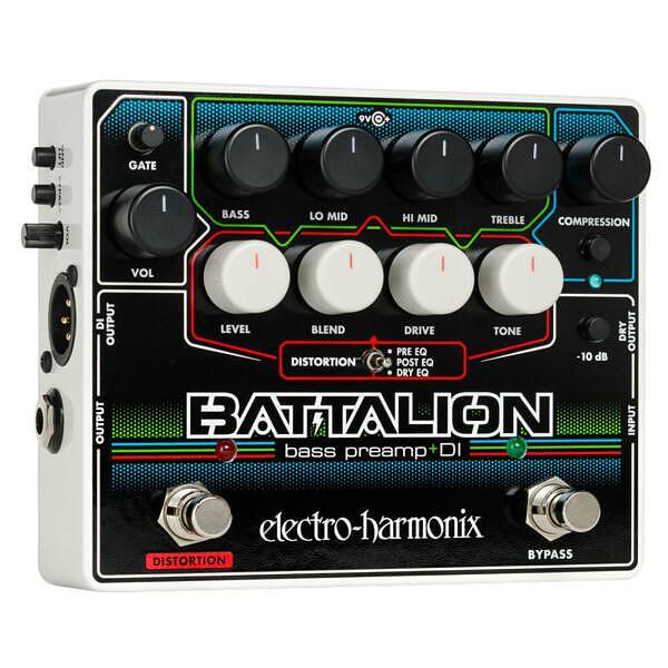 Electro-Harmonix Battalion, Bass Preamp & DI