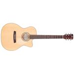 Kremona M25E Electro-Acoustic Guitar, w/ Cutaway, Orchestral, Solid Spruce Top, 45mm Nut