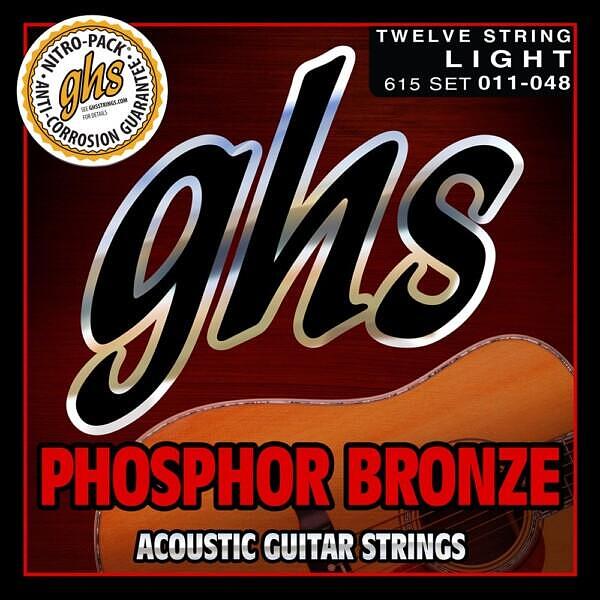 GHS Phosphor Bronze 12-string Light 011"/048"