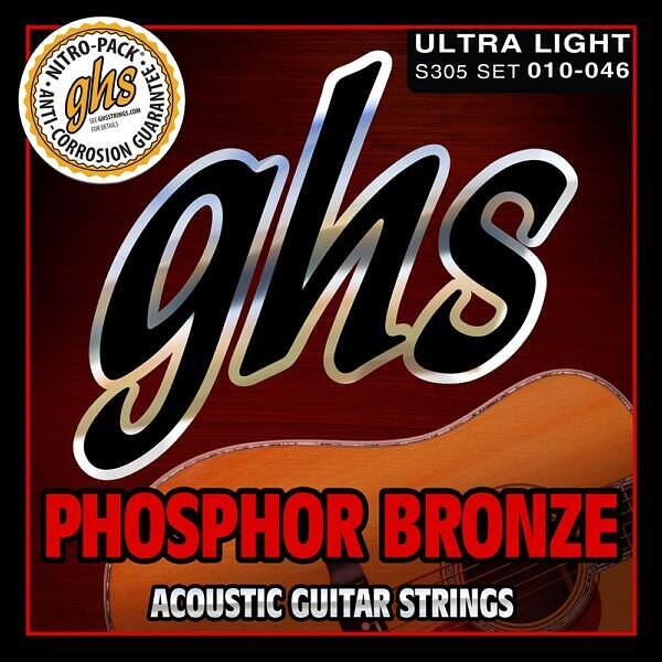 GHS Phosphor Bronze Ultra Light 010"/046"
