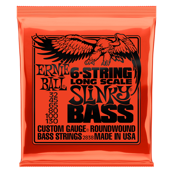 Ernie Ball Long Scale Slinky Bass Nickel 032"/130"
