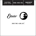 Elixir Electric Nanoweb Coating, Single String 015"