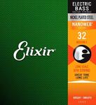 Elixir Bass Nanoweb Coating, Nickel Plated, Single String 032"