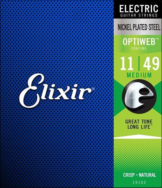 Elixir Electric Optiweb Coating, Medium 011"/049"