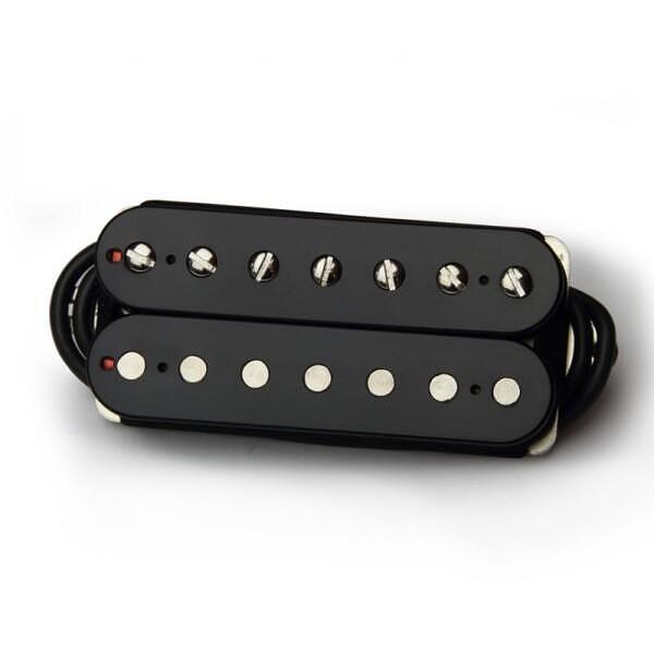 Bare Knuckle Boot Camp True Grit Humbucker Bridge, 7 String, Black, Open