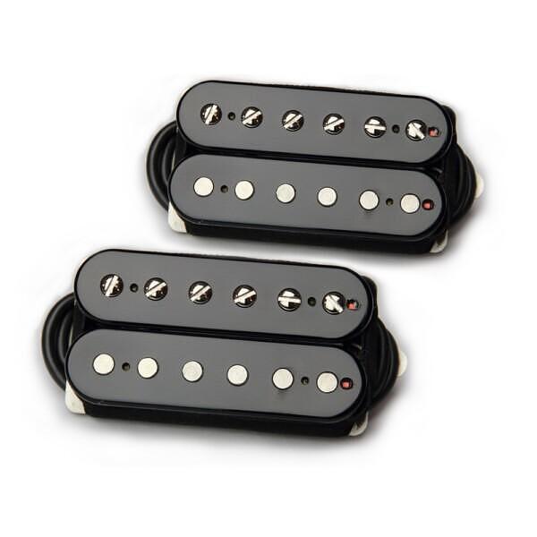 Bare Knuckle Boot Camp Brute Force Humbucker Set, 6 String, Black, Open, 50mm