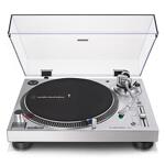 Audio Technica LP120X Manual Direct-Drive Turntable, USB & Analog, Silver