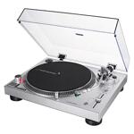 Audio Technica LP120X Manual Direct-Drive Turntable, USB & Analog, Silver