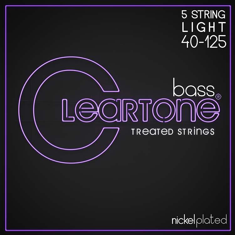 Cleartone Nickel-Plated Bass Strings, Light 40-125