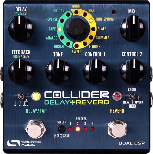 Source Audio One Series Collider Stereo Delay+Reverb