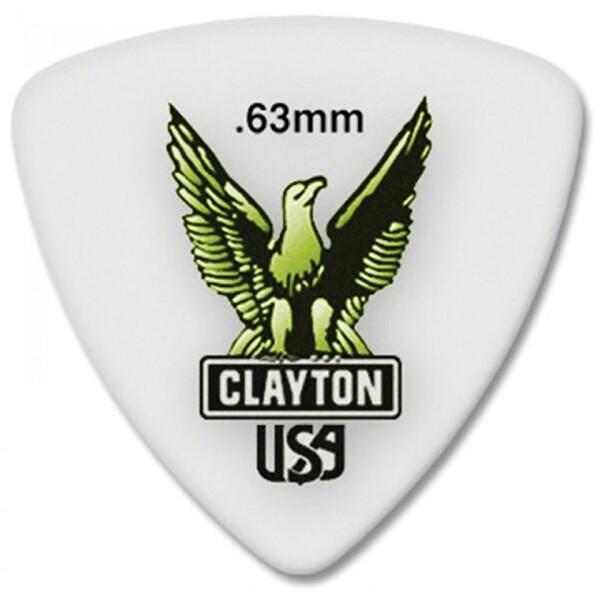 Clayton Acetal/Polymer Triangle Pick, 0.63mm