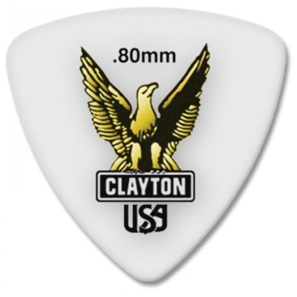 Clayton Acetal/Polymer Triangle Pick, 0.80mm