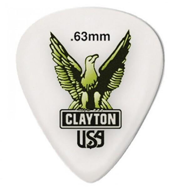 Clayton Acetal/Polymer Standard Pick, 0.63mm