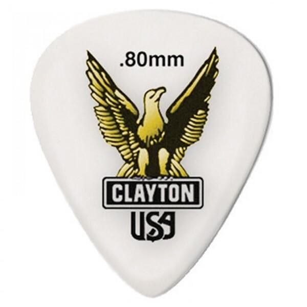 Clayton Acetal/Polymer Standard Pick, 0.80mm