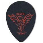 Clayton Black Raven Teardrop Pick, 1.26mm