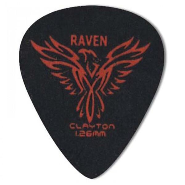 Clayton Black Raven Standard Pick, 1.26mm