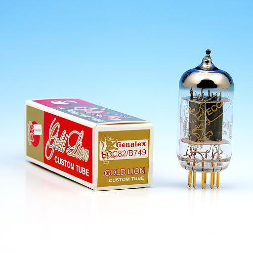 Genalex Gold Lion 12AU7/ECC82/B749, Gold Pins