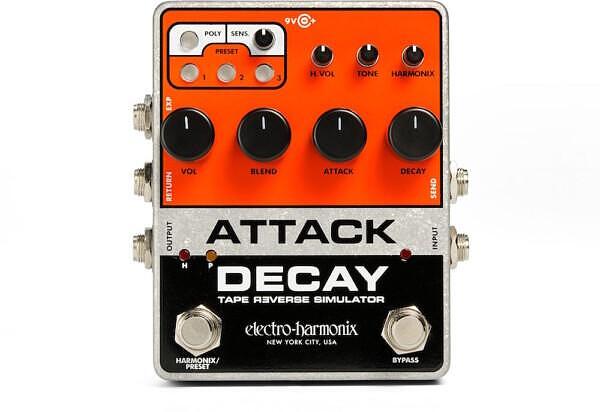 Electro-Harmonix Attack Decay, Tape Reverse Simulator