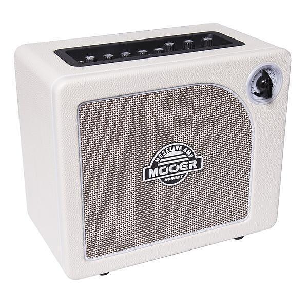 Mooer Hornet Modeling Guitar Amp, 15W, White