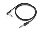 RockBoard Flat Looper/Switcher Cable, Black, 100 cm