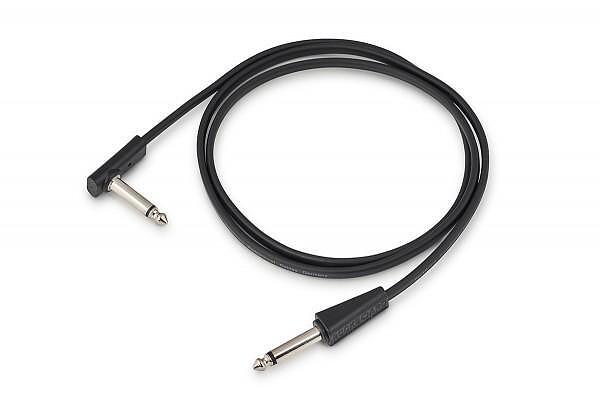 RockBoard Flat Looper/Switcher Cable, Black, 100 cm