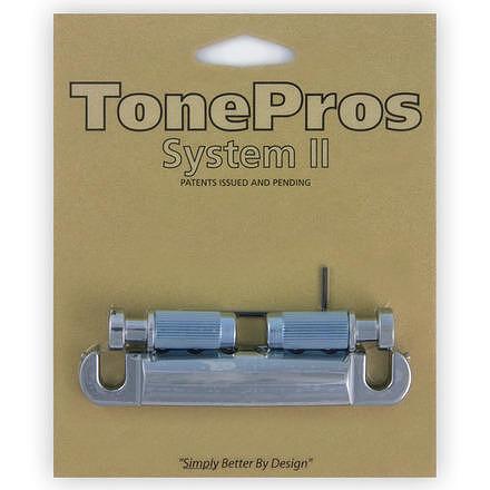 TonePros Metric Tailpiece, Chrome