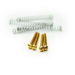 Bare Knuckle Replacement Humbucker Mounting Screws, Gold 4 Pack