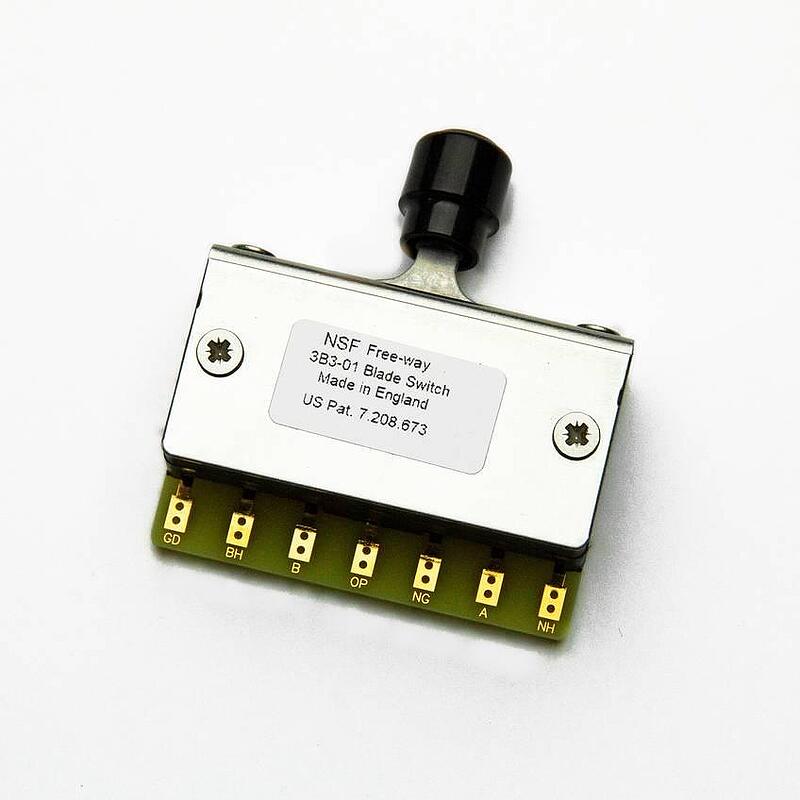 Bare Knuckle Free-Way 3x3 6-Way Blade Switch