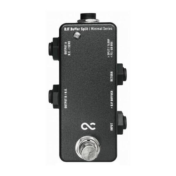 One Control Minimal Series BJF Buffer Split - A/B Switch / True Bypass Looper / Splitter