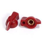 Chicken Head Knob Set Screw, Maroon