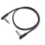 RockBoard Flat TRS Cable, Black, 60 cm