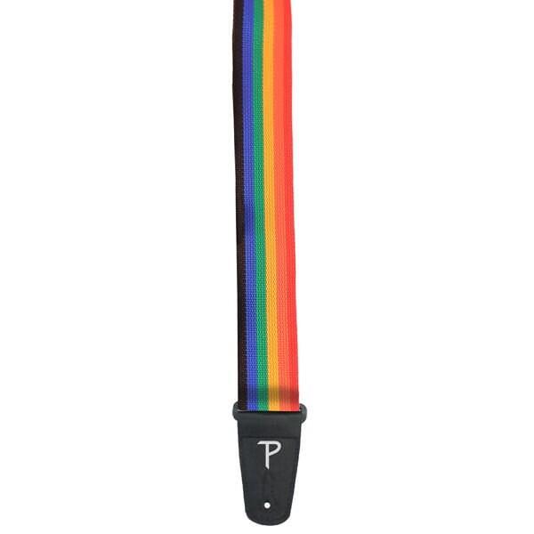 Perri's 2” Rainbow Poly Pro Guitar Strap