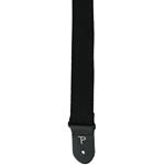 Perri's 2” Cotton Guitar Strap, Black