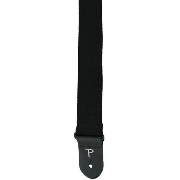 Perri's 2” Black Cotton Guitar Strap