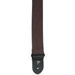 Perri's 2” Cotton Guitar Strap, Brown