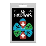 Perri's LP-ES1 6 Pack Of Ed Sheeran Official Licensing Variety Pack Celluloid Guitar Picks
