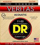 DR Strings VERITAS Acoustic Strings w/ ACT, Custom Light 011"/050"