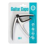 GTR Tools Curved Guitar Capo, Electric/Acoustic, Silver