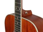 Arrow Silver Series MH Acoustic Guitar, Dreadnought, Mahogany