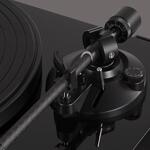Audio Technica LPW50PB Manual Belt Drive Wood Base Turntable - Piano Black