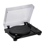 Audio Technica LPW50PB Manual Belt Drive Wood Base Turntable - Piano Black