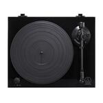 Audio Technica LPW50PB Manual Belt Drive Wood Base Turntable - Piano Black