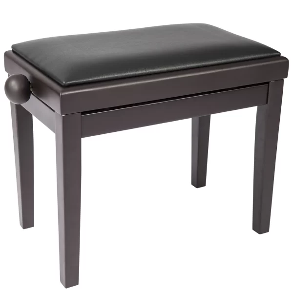 Kinsman Adjustable Piano Bench, Satin Rosewood