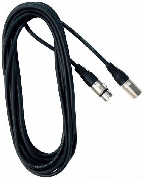 Rockcable Microphone Cable AD 6mm, 6m, Black
